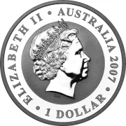 1 OZ Silber Australien Koala 2007
