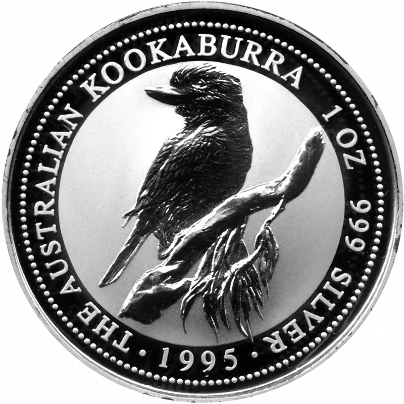 1 OZ Silber Australien Kookaburra 1995
