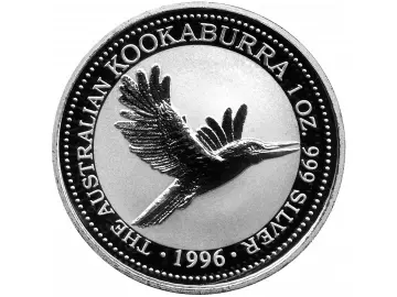 1 OZ Silber Australien Kookaburra 1996