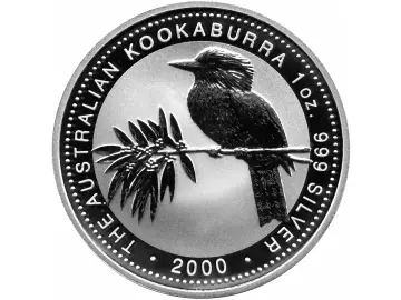 1 OZ Silber Australien Kookaburra 2000