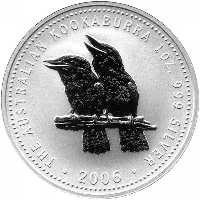 1 OZ Silber Australien Kookaburra 2006