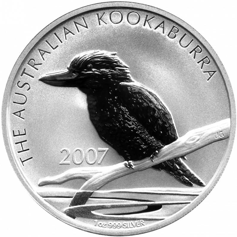 1 OZ Silber Australien Kookaburra 2007