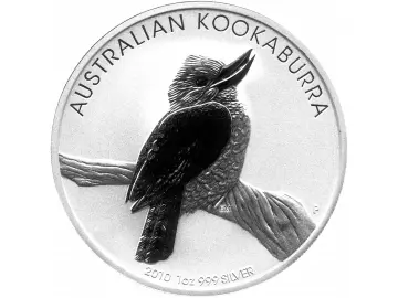 1 OZ Silber Australien Kookaburra 2010