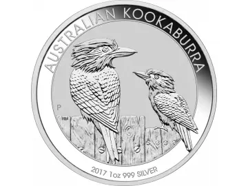 1 OZ Silber Australien Kookaburra 2017