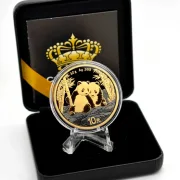 10 Yuan Silber China Panda 2026 Gold Black Empire Edition