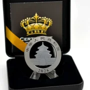 10 Yuan Silber China Panda 2026 Gold Black Empire Edition