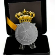 1 OZ Silber USA Eagle 2026 Gold Black Empire Edition