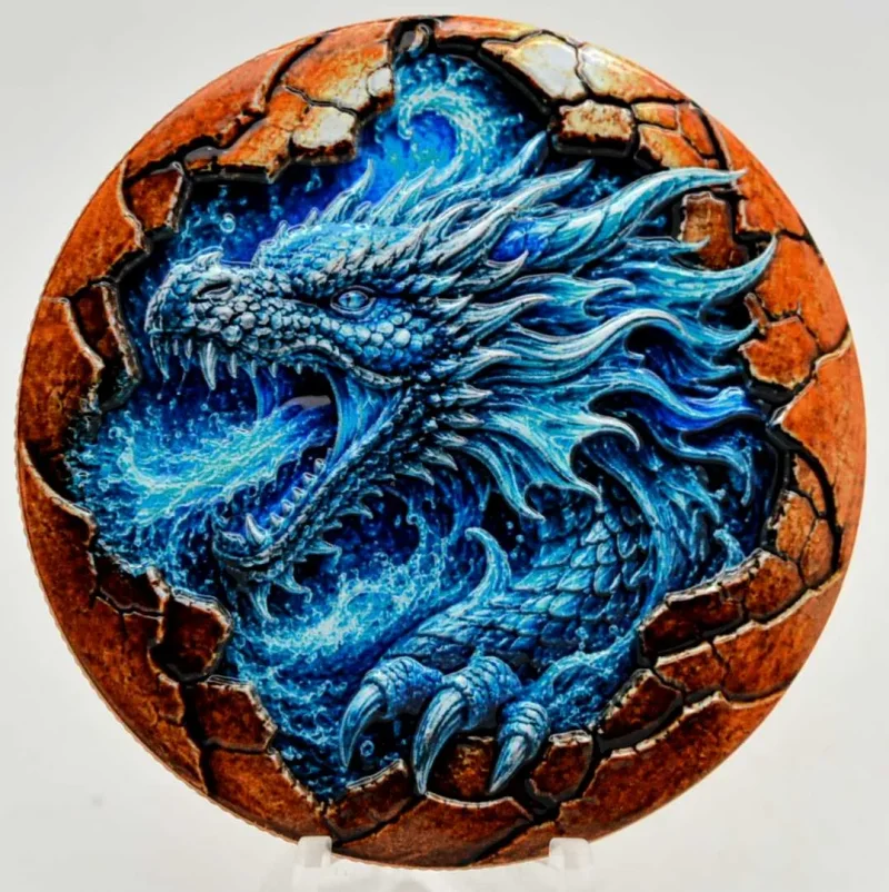 5 Oz Kupfer Luftdrache in Kapsel