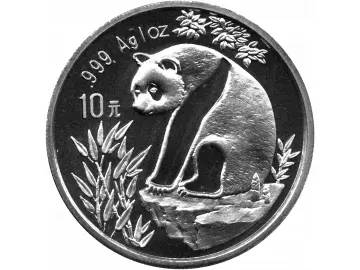 10 Yuan Silber China Panda 1993