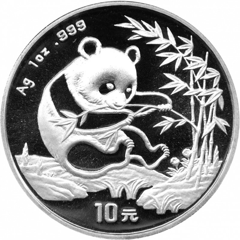 10 Yuan Silber China Panda 1994