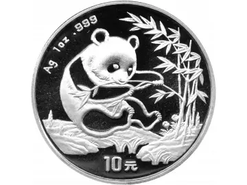 10 Yuan Silber China Panda 1994