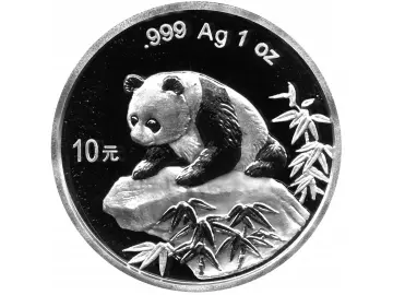 10 Yuan Silber China Panda 1999