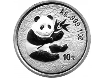 10 Yuan Silber China Panda 2000