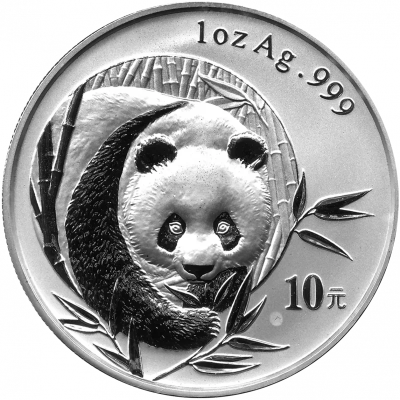 10 Yuan Silber China Panda 2003