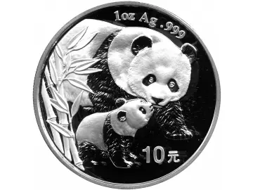 10 Yuan Silber China Panda 2004