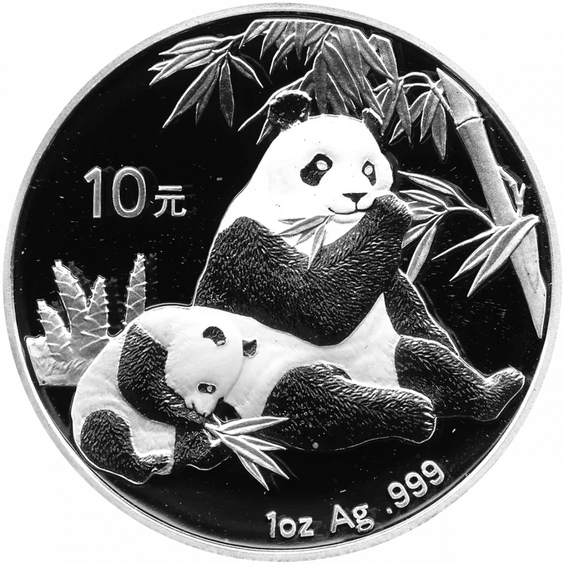10 Yuan Silber China Panda 2007