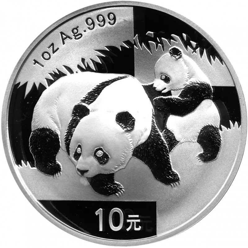 10 Yuan Silber China Panda 2008