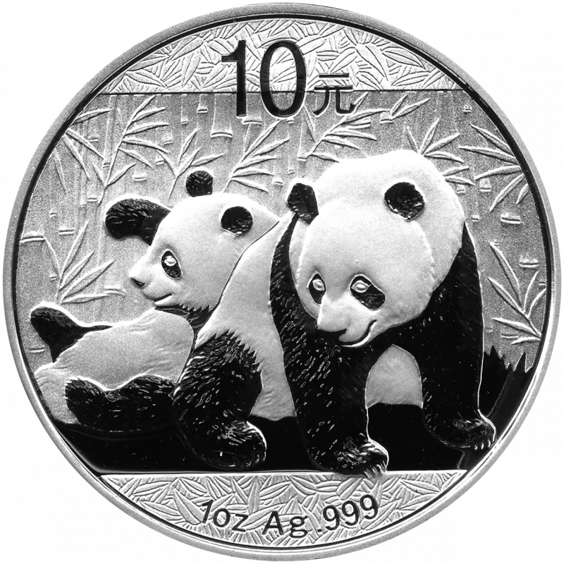10 Yuan Silber China Panda 2010