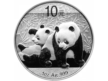 10 Yuan Silber China Panda 2010