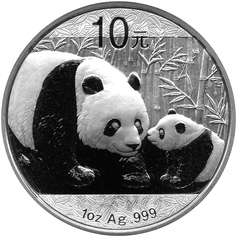 10 Yuan Silber China Panda 2011