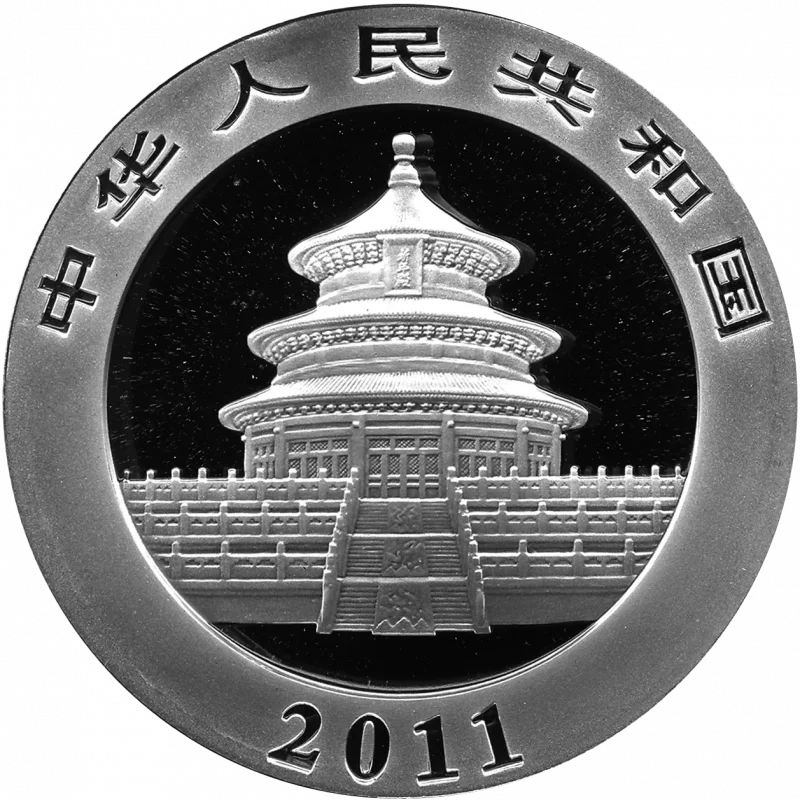 10 Yuan Silber China Panda 2011