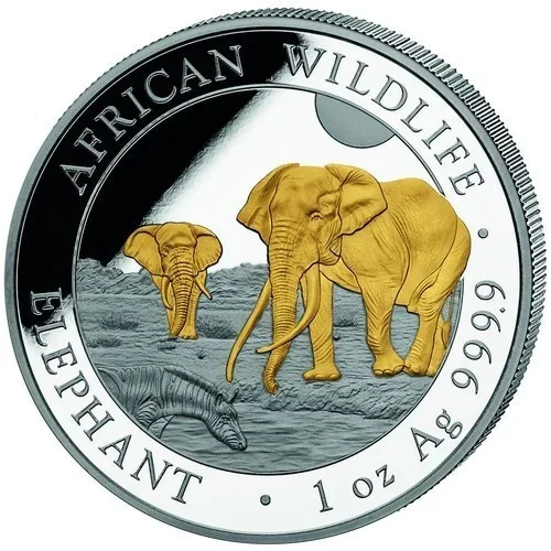 1 OZ Silber Somalia Elephant 2026