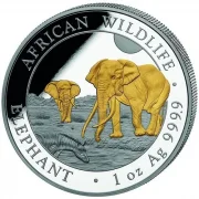 1 OZ Silber Somalia Elephant 2026