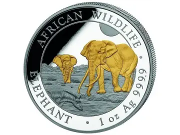 1 OZ Silber Somalia Elephant 2026