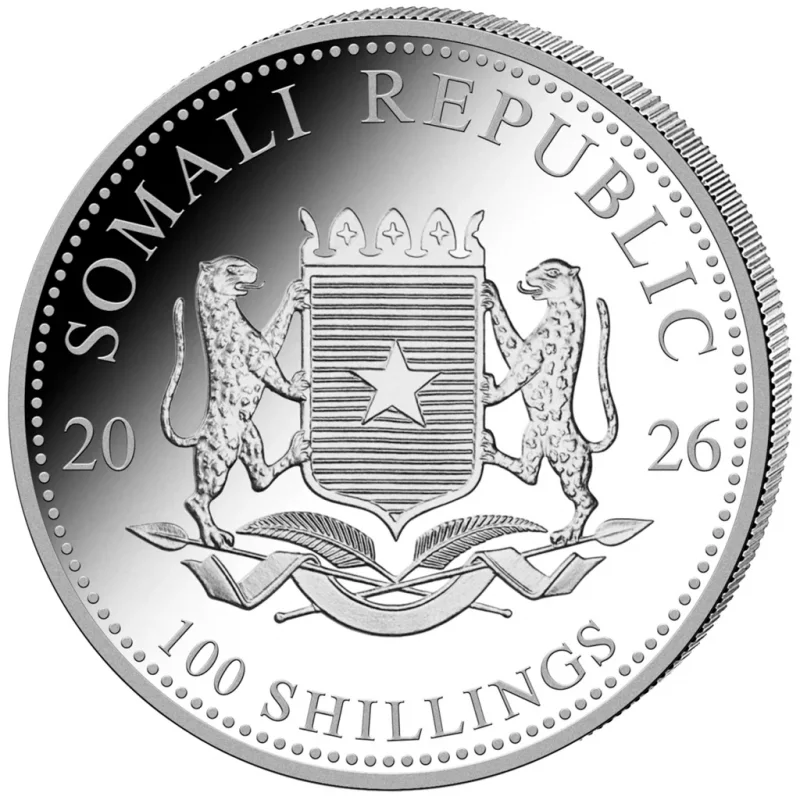 1 OZ Silber Somalia Elephant 2026