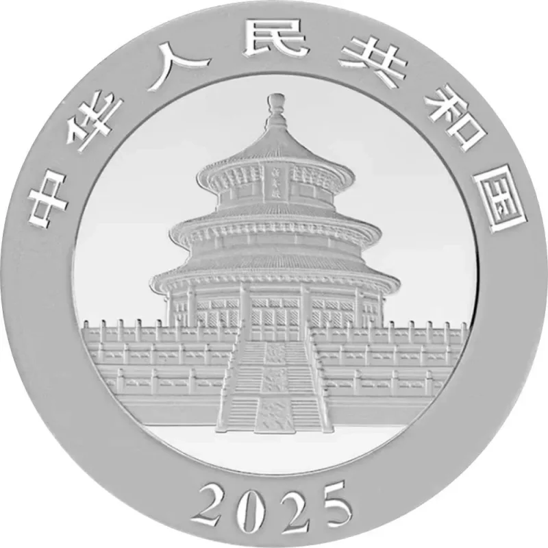 10 Yuan Silber China Panda 2025