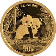 50 Yuan Gold China Panda 2026
