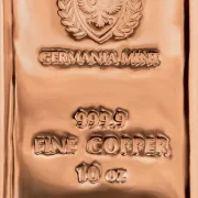 10 OZ Kupferbarren Germania Mint