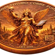1 Oz Kupfer LIBERTAD Future Coin 3024 HR