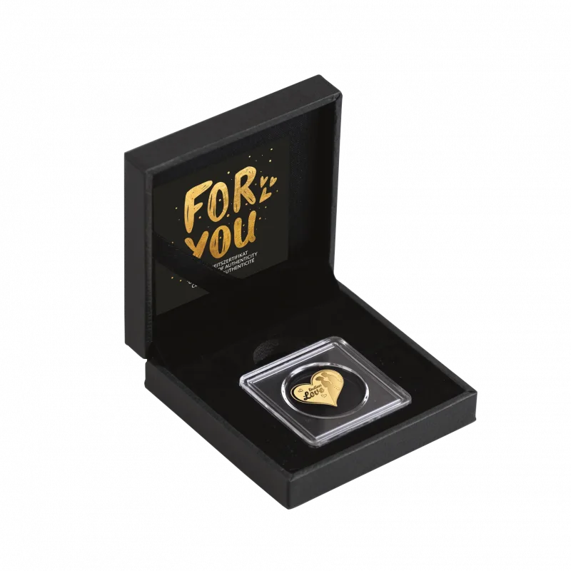 Endless Love 1/1000 Oz 999 Goldmedaille in Box