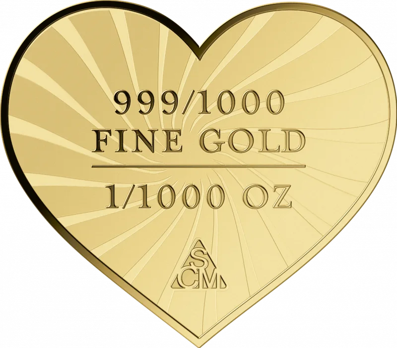Happy Birthday 1/1000 Oz 999 Goldmedaille in Box