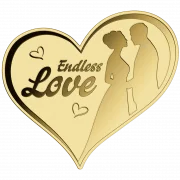 Endless Love 1/1000 Oz 999 Goldmedaille in Box